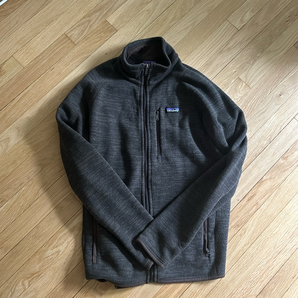 Mens Patagonia Better Sweater Full Zip Fleece size Large